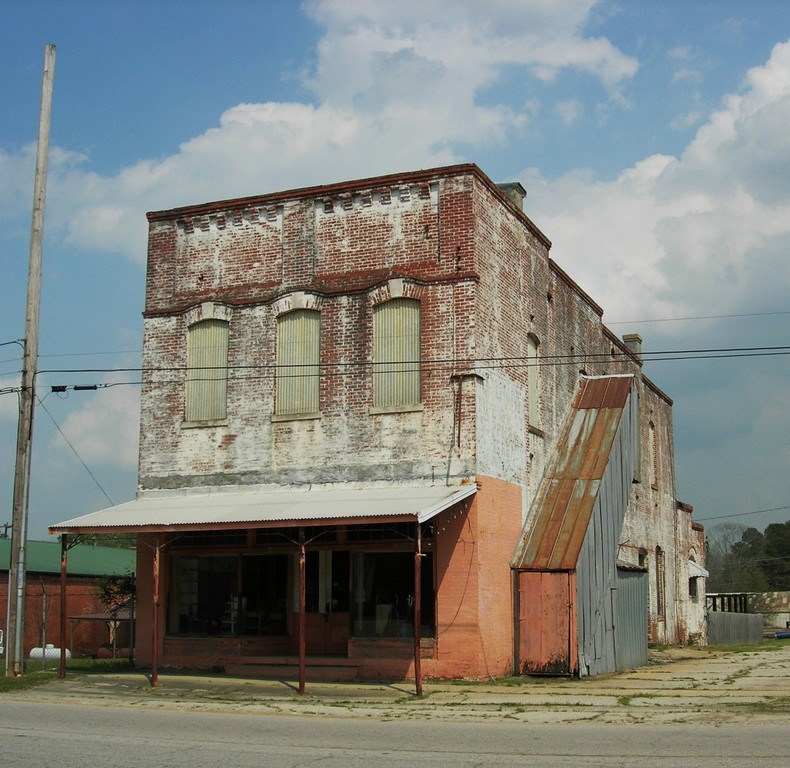 Woodbury, GA 2story old building photo, picture, image at