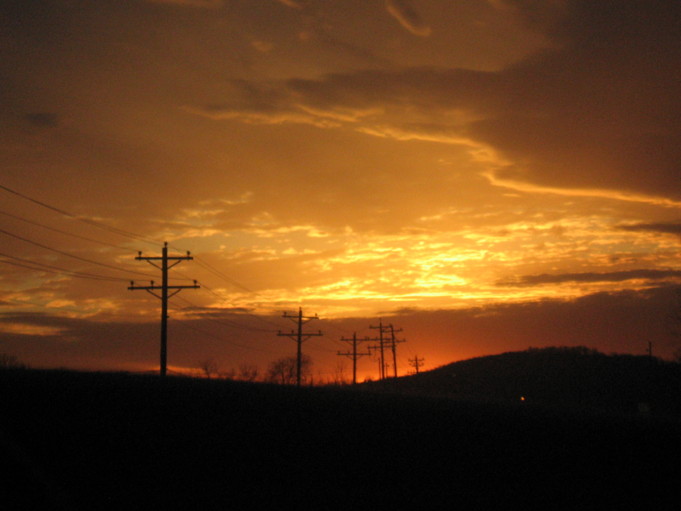 Watertown, TN Sunset coming into Watertown,TN photo, picture, image