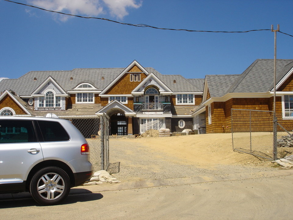 Calabasas, CA new custom mansion under construction at "The Oaks