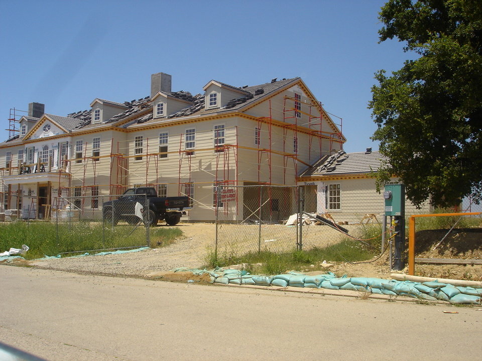 Calabasas, CA new custom mansion under construction at "The Oaks