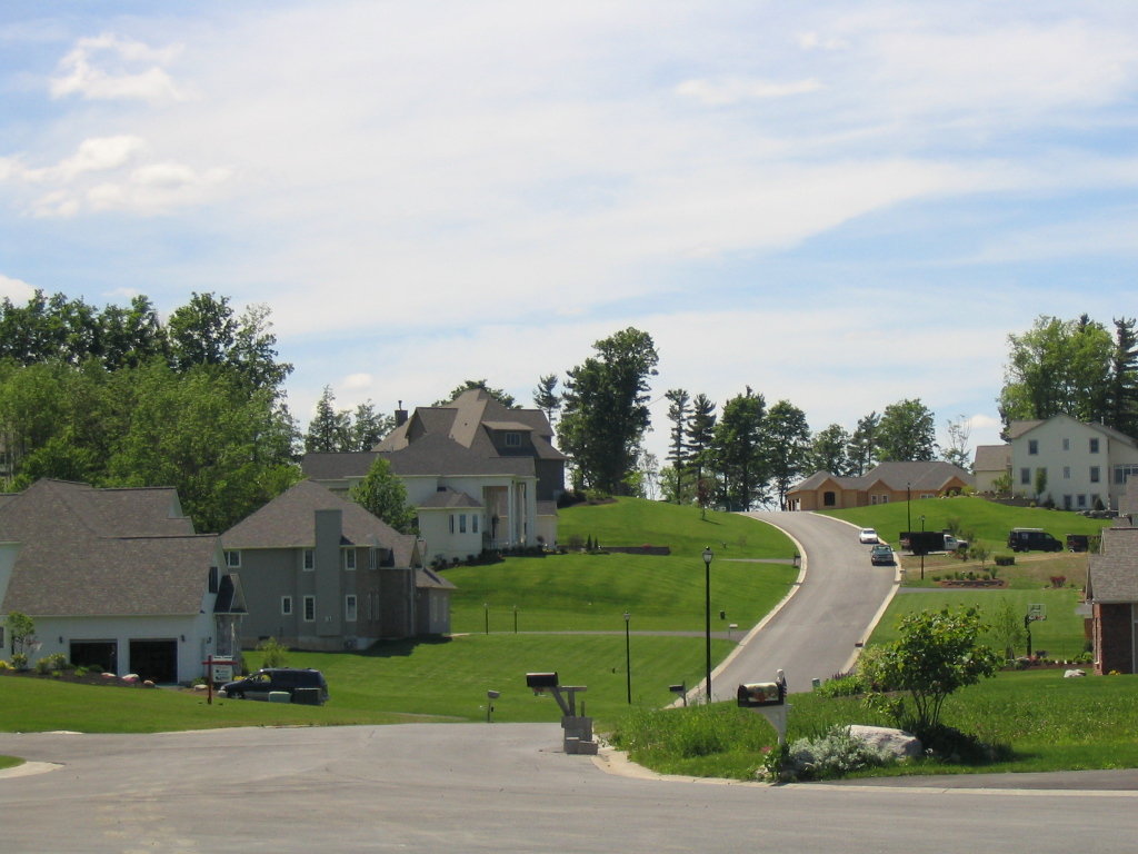 Onondaga, NY Suburban Syracuse, Newer Housing development in Onondaga