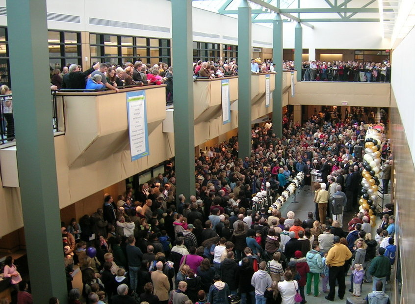 Fort Wayne, IN Allen County Public Library Grand Opening. January