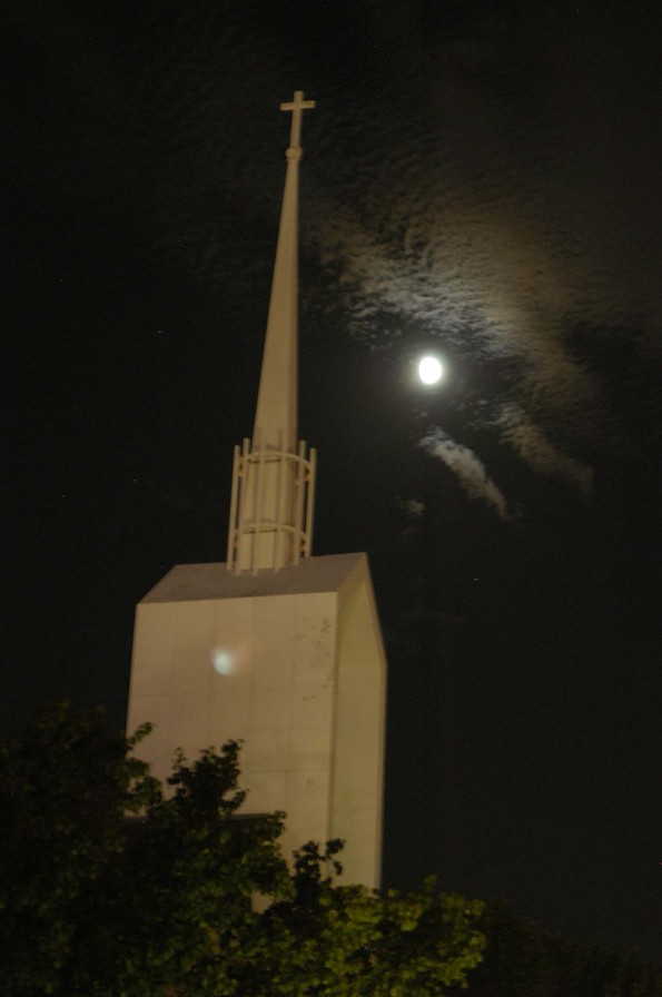 Grand Prairie, TX Steeple of Inglewood Baptist at Carrier and