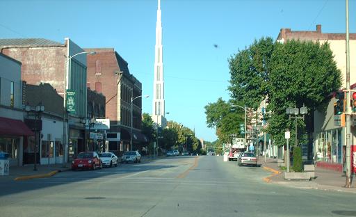 Quincy, IL A view of downtown Quincy photo, picture, image (Illinois