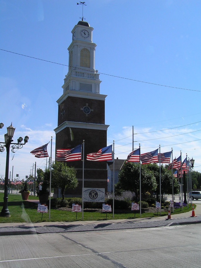 Strongsville, OH Strongsville Clock Tower photo, picture, image (Ohio