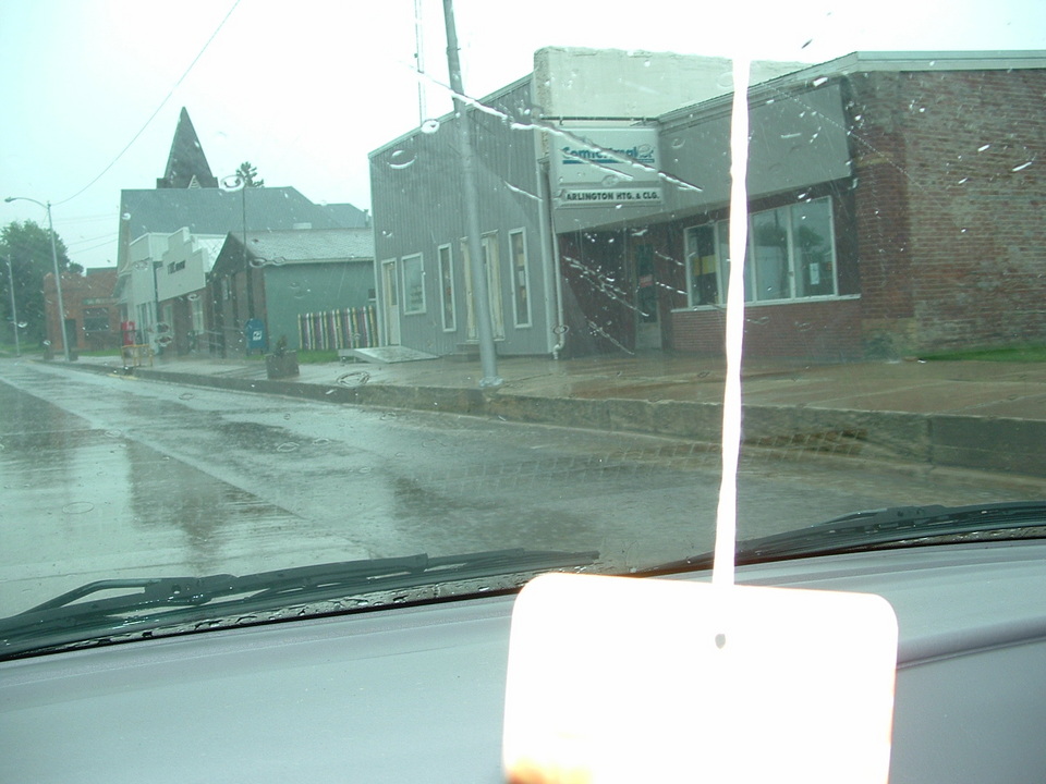 Arlington, IA rainy day summer2007 photo, picture, image (Iowa) at