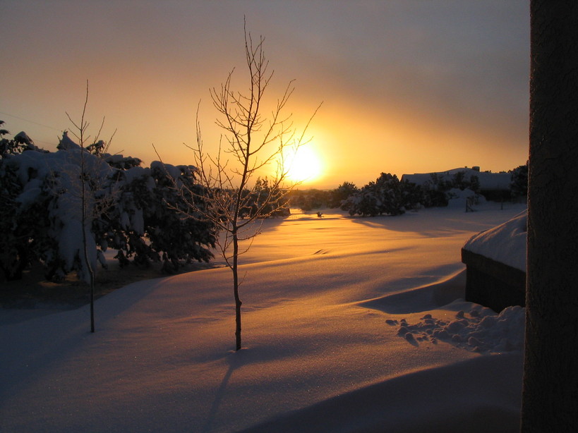 Edgewood, NM Looking east across Estancia Valley from Hill Ranch Rd