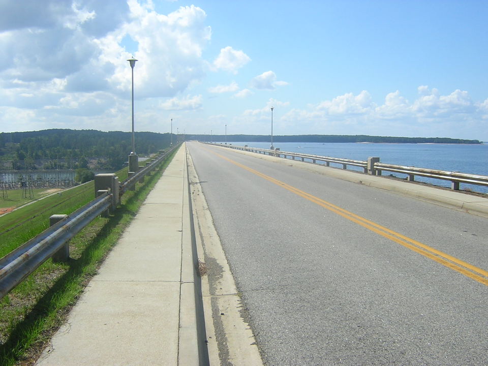 Clarks Hill, SC Atop The Lake Strom Thurmond Dam (US221) 9222007