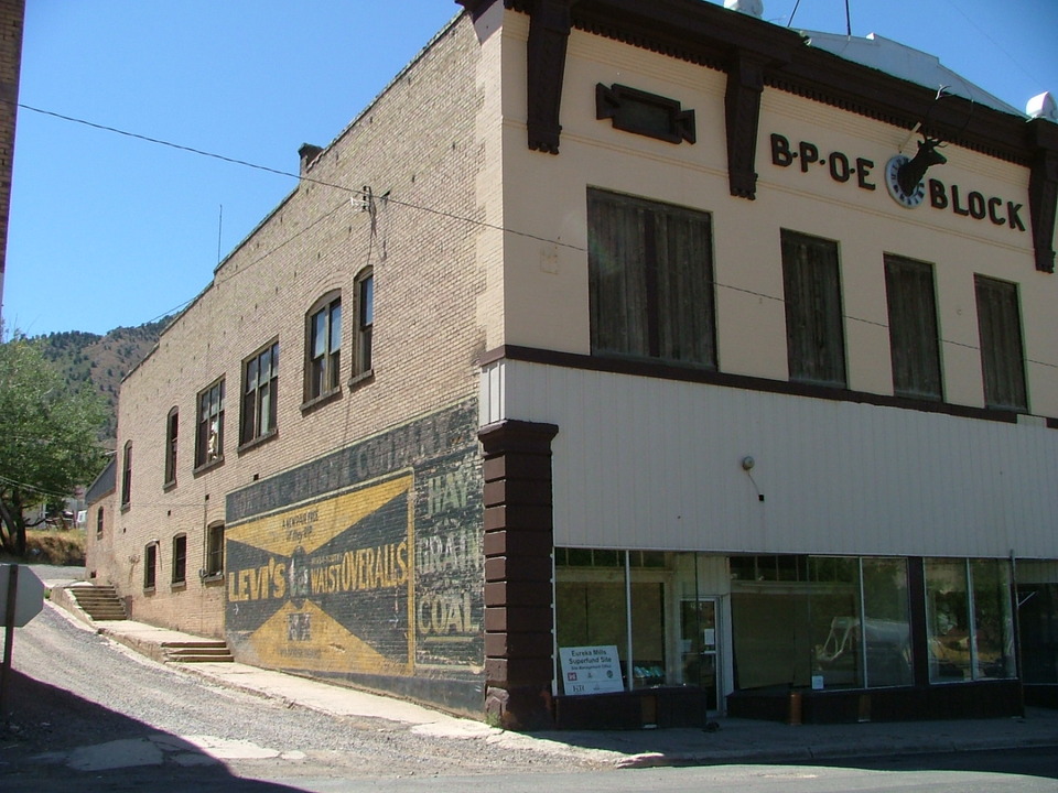 Eureka, UT B.P.O.E. Building on Main street photo, picture, image (Utah) at
