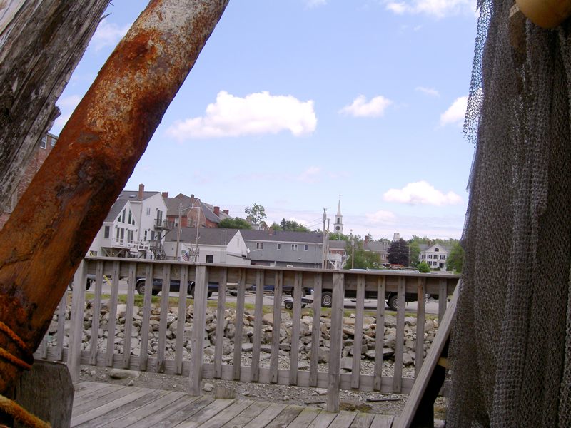 DamariscottaNewcastle, ME Damariscotta snapshot at the Harbor photo