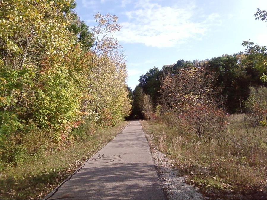 Boston Heights, OH Bike trail in Cuyahoga Valley photo, picture