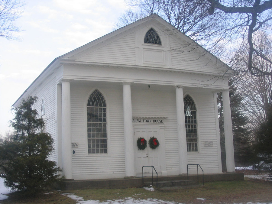 Salem, CT Salem Town Meeting House photo, picture, image (Connecticut
