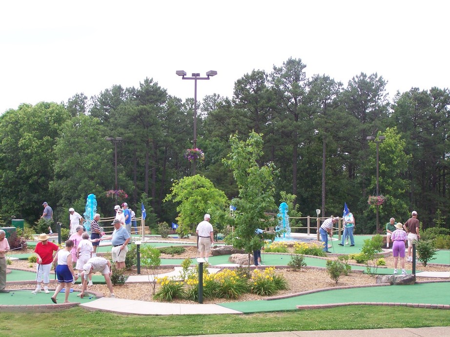 Fairfield Bay, AR Woodland Mead Park Miniature Golf Course photo