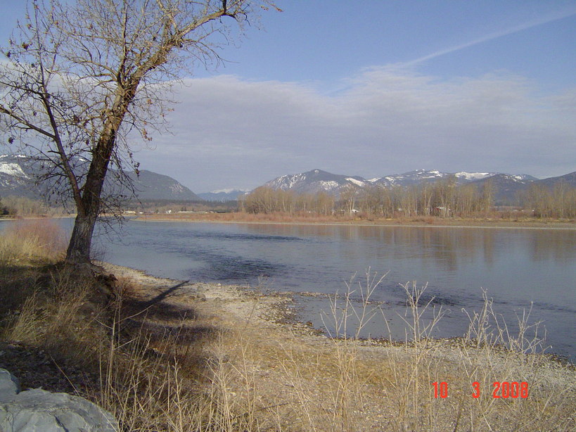 Plains, MT Clark Fork River by the Fairgrounds in Plains, MT photo