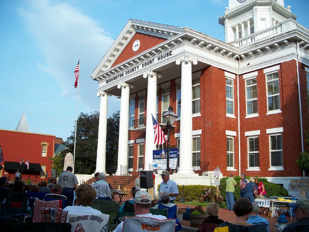 Jonesborough, TN Washington County Courthouse photo, picture, image