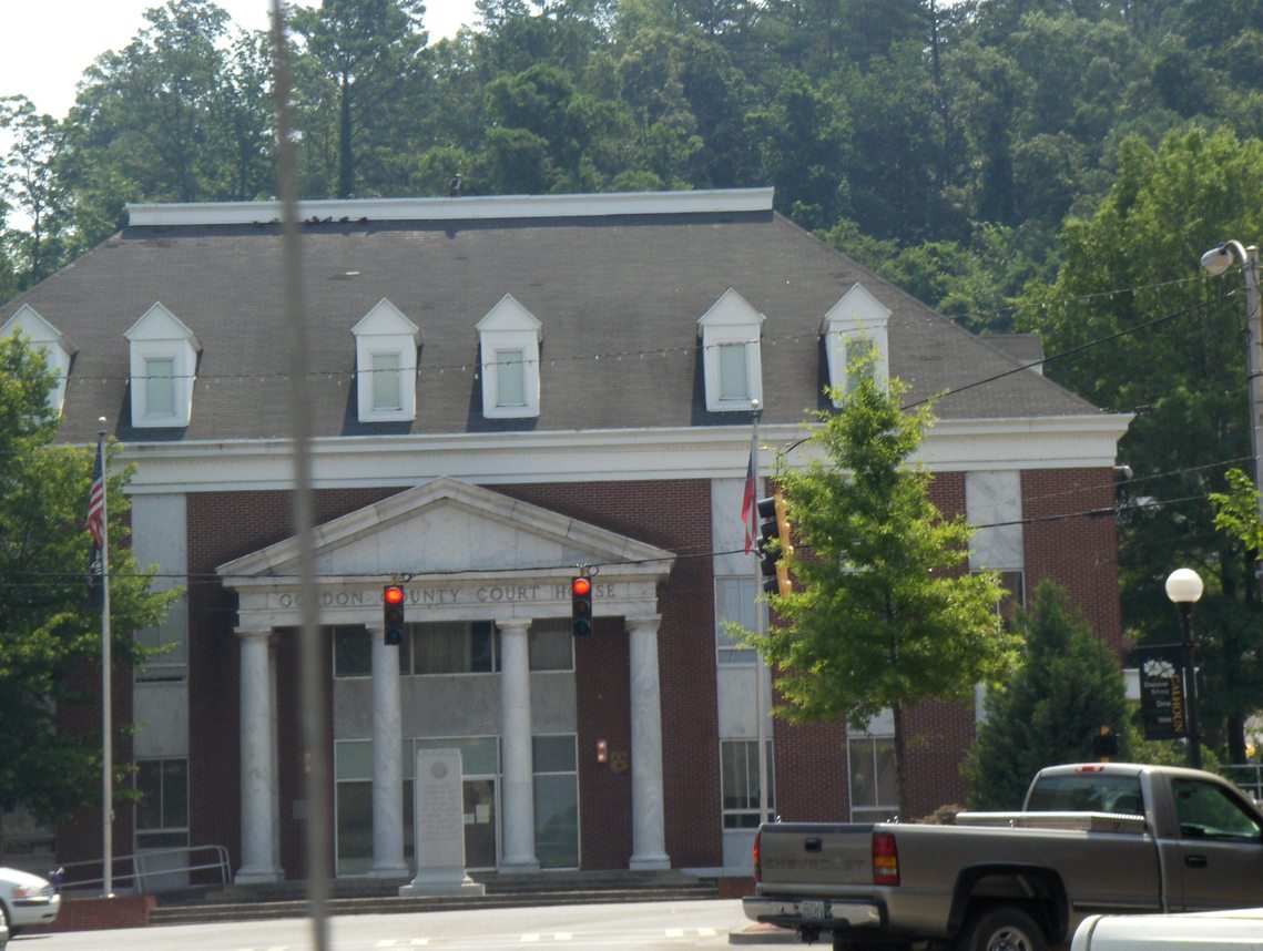 Calhoun, GA Gordon County Court House photo, picture, image at