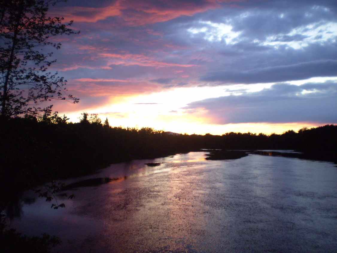 Island Falls, ME across the street from National Starch photo