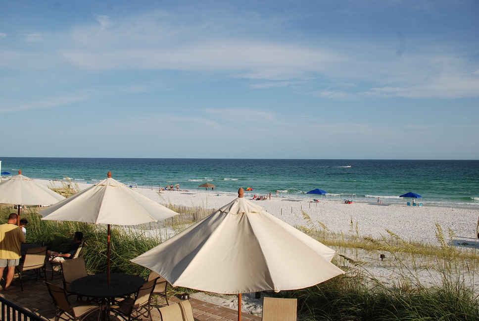 Destin, FL Patio & beach in Destin photo, picture, image (Florida) at
