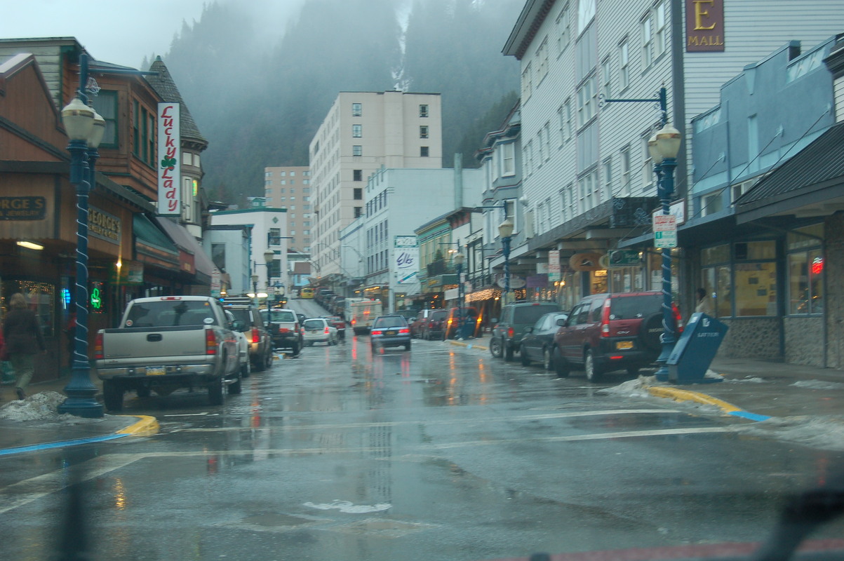 Juneau, AK Downtown Juneau Alaska December 14, 2006 photo, picture
