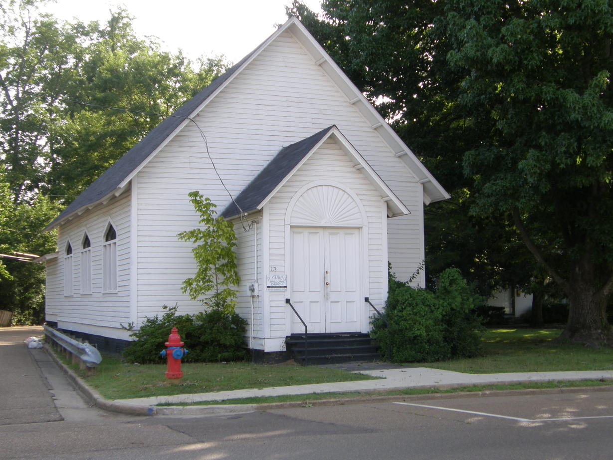 Batesville, MS The old library. photo, picture, image (Mississippi