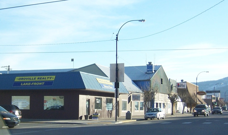 Oroville, WA Corner of Main and Central photo, picture, image