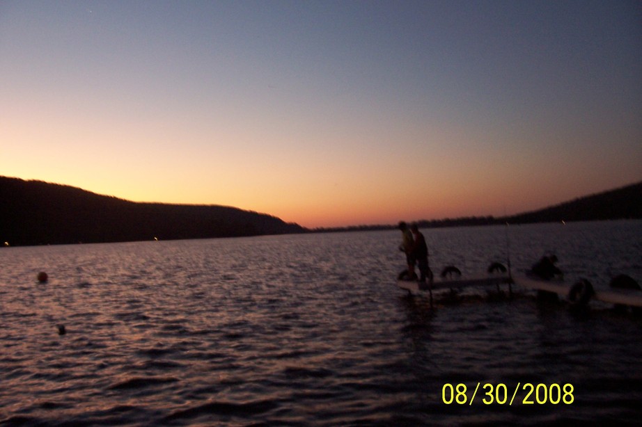 DeRuyter, NY An Evening at Deruyter Lake photo, picture, image (New