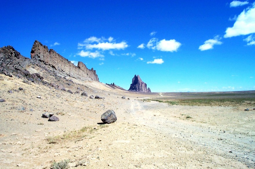 Cortez, CO Shiprock South of Cortez photo, picture, image (Colorado