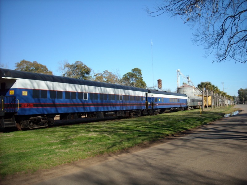 Shellman, GA Train Cars Downtown Shellman photo, picture, image