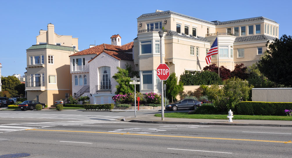 San Francisco, CA Marina Blvd 2 photo, picture, image (California) at