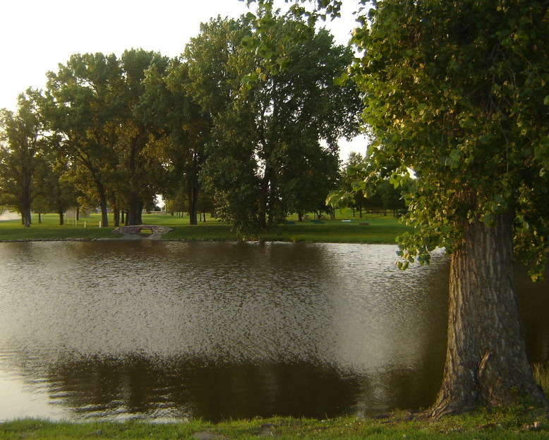 Olpe, KS Father's Pond in Olpe's Jones Park photo, picture, image