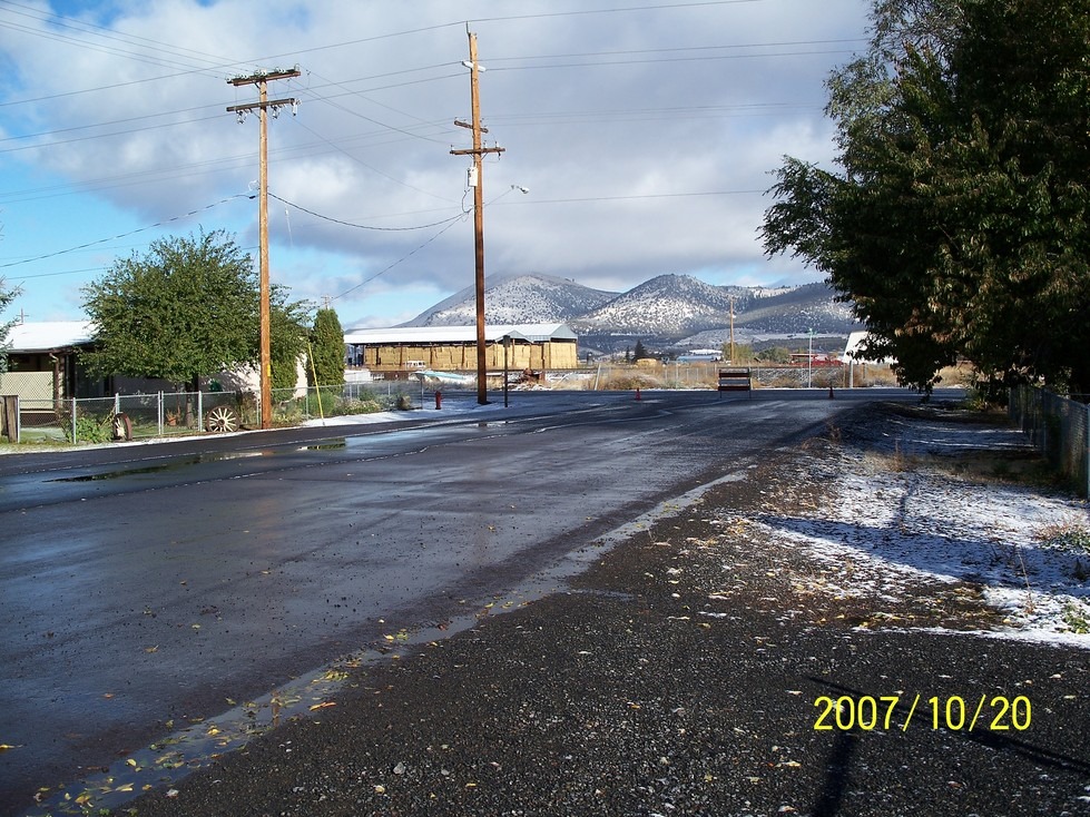 Merrill, OR Looking north at the north end of Merrill photo, picture