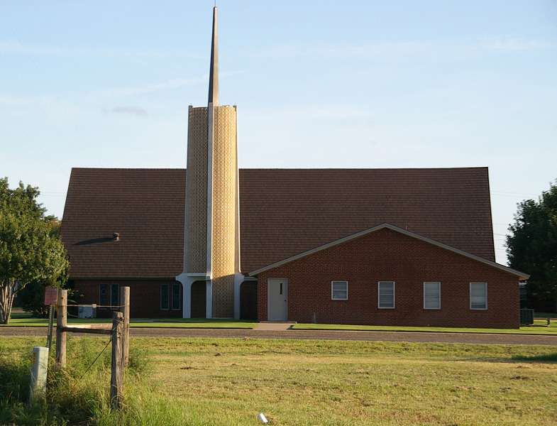 Jayton, TX FIRST BAPTIST CHURCH on Travis Street was established in
