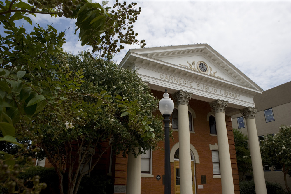 Bryan, TX Carnegie Library in Downtown Bryan photo, picture, image