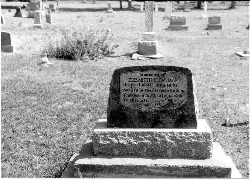 Manassa, CO First White Woman buried in the Mormon Colony photo