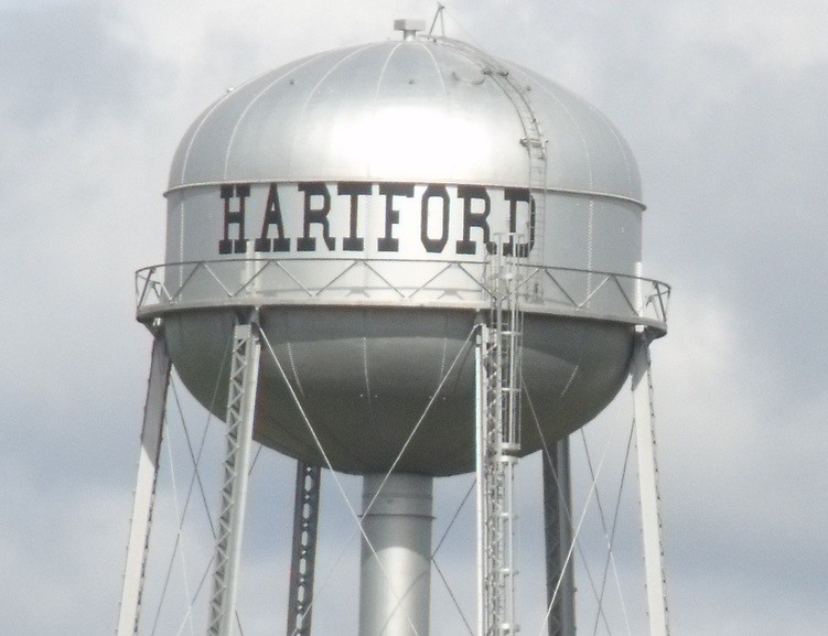 Hartford, WI Hartford Water tower photo, picture, image (Wisconsin