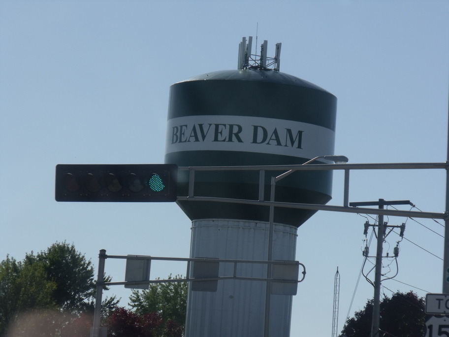 Beaver Dam, WI Beaver Dam water tower photo, picture, image