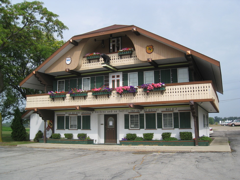 Berne, IN Swiss Style House, Summer 2009 photo, picture, image