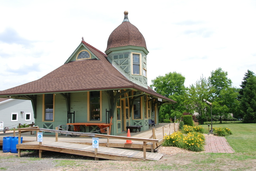 Lake Odessa, MI Train Depot Museum photo, picture, image (Michigan