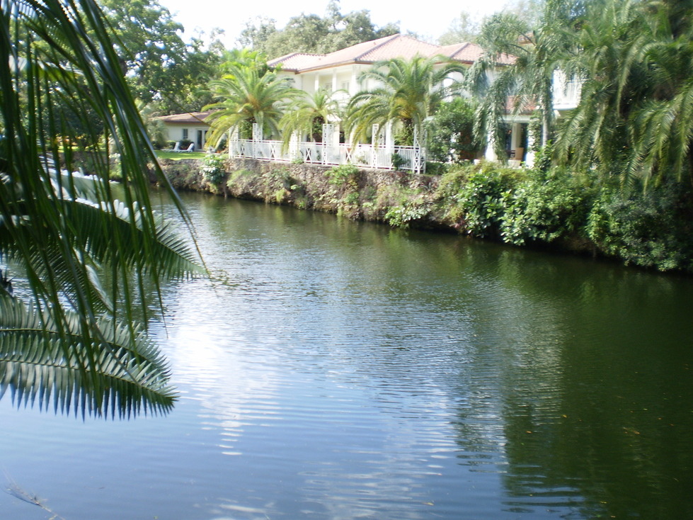 Coral Gables, FL One of Coral Gables' waterway scenes off Granada