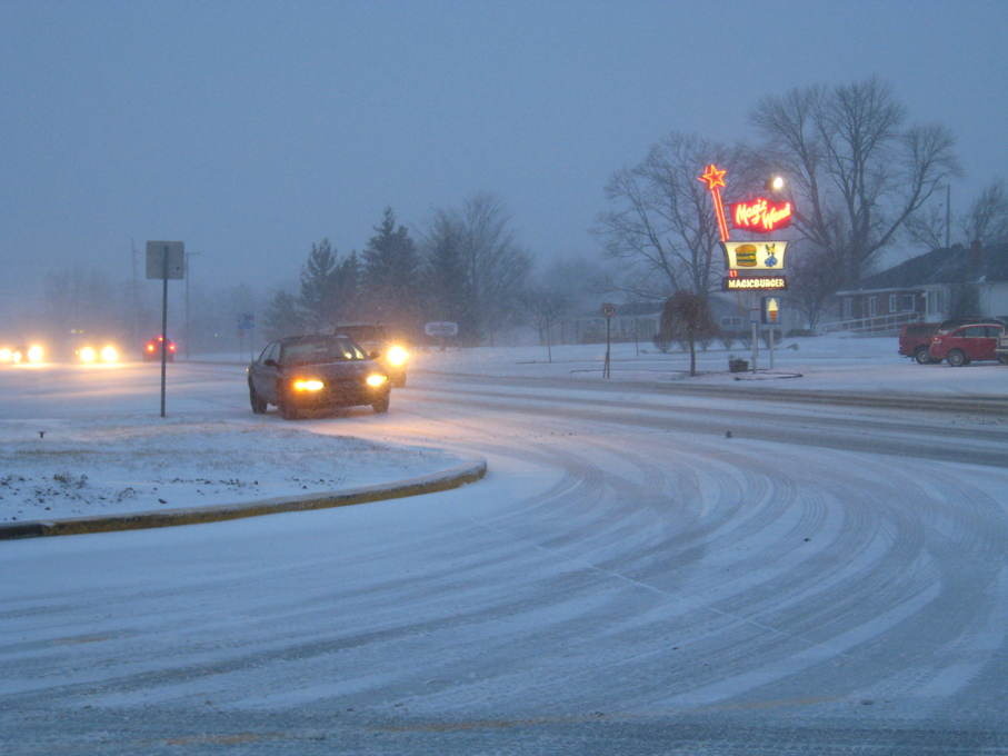 Churubusco, IN Hazardous Weather Feb. 5, 2010, South Main St., Churubusco, IN photo, picture