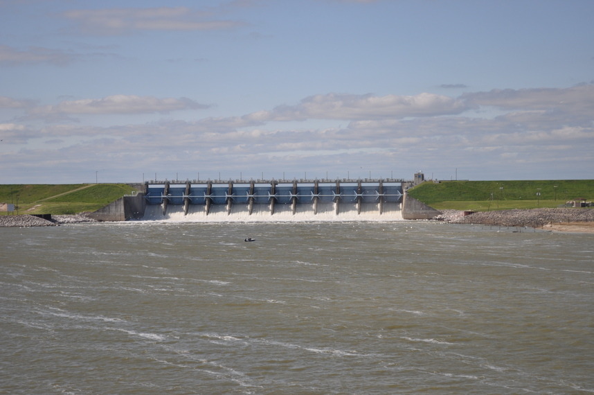 Livingston, TX Lake Livingston Dam photo, picture, image (Texas) at