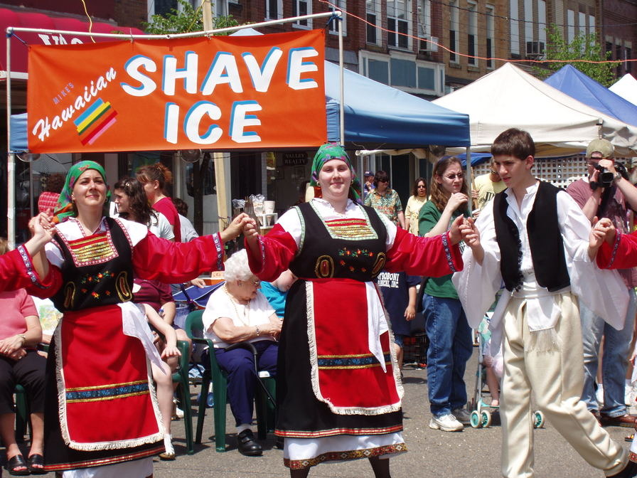 Ambridge, PA The Hellenic Dancers during Nationality Days photo