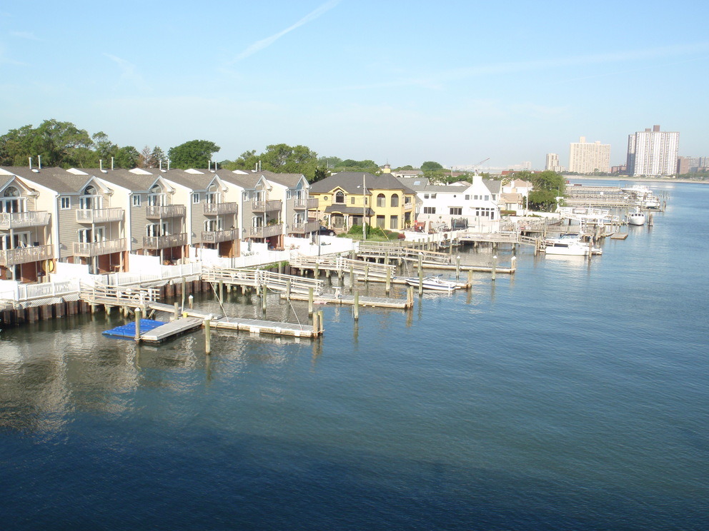 Atlantic Beach, NY From the bridge of Atlantic Beach photo, picture
