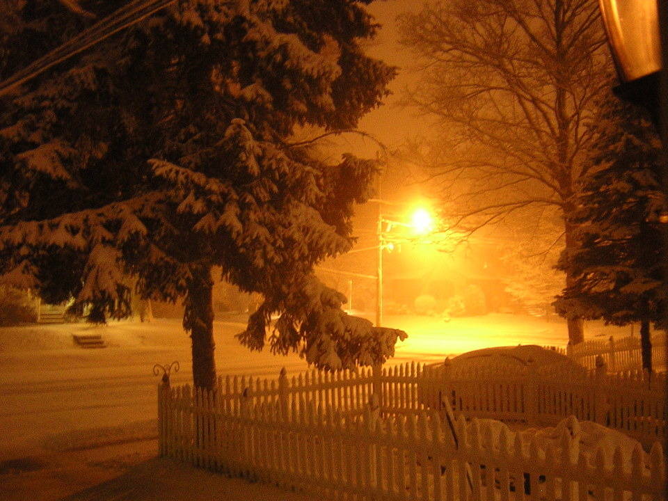 Plainfield, NJ Field Avenue in the Snow photo, picture, image (New