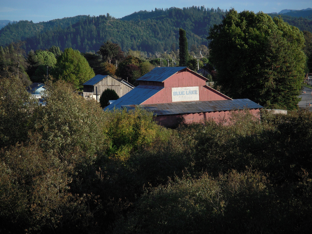 Blue Lake, CA The Blue Lake barn photo, picture, image (California