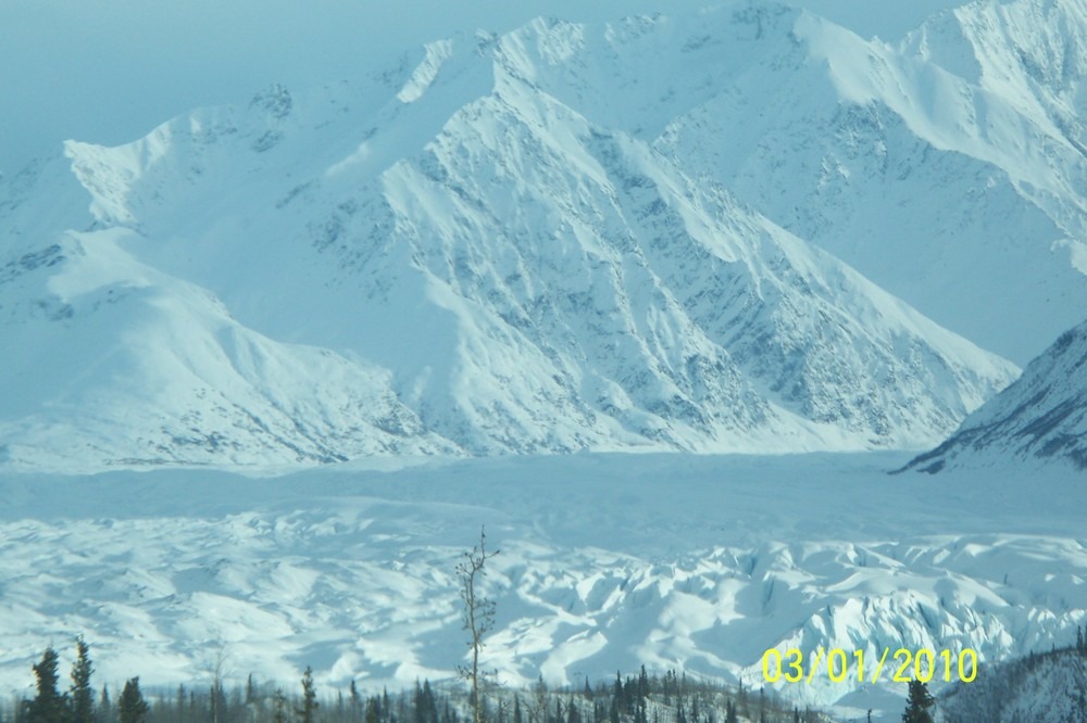 Glennallen, AK driving in to glennallen photo, picture, image (Alaska