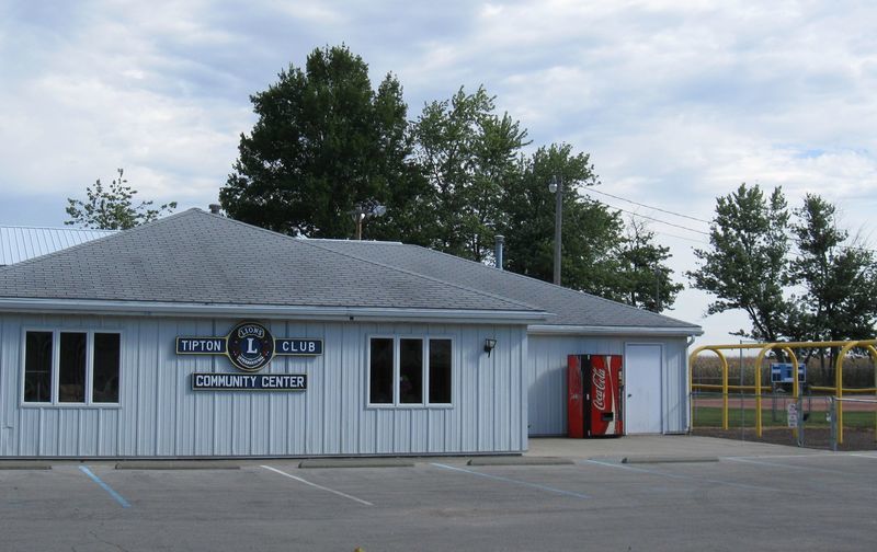 Tipton, IN The old Post Office is downtown, a half block eas of the