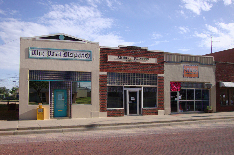 Post, TX 100 Block East Main St. photo, picture, image (Texas) at