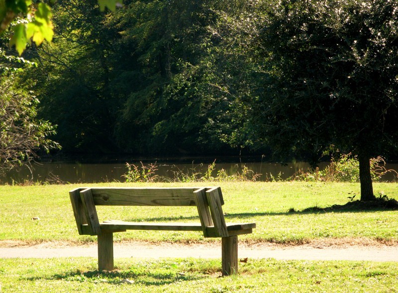 Cramerton, NC BENCHED ON THE SOUTHFORK photo, picture, image (North Carolina) at