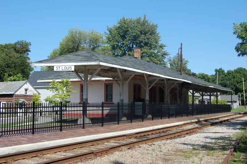 St. Louis, MI St.Louis, Michigan Depot photo, picture, image